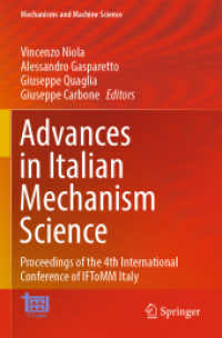 Advances in Italian Mechanism Science : Proceedings of the 4th International Conference of IFToMM Italy (Mechanisms and Machine Science)