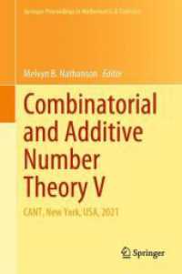 Combinatorial and Additive Number Theory V : CANT, New York, USA, 2021 (Springer Proceedings in Mathematics & Statistics)