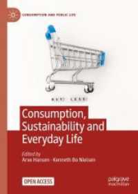Consumption, Sustainability and Everyday Life (Consumption and Public Life)