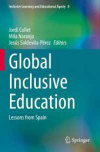 Global Inclusive Education : Lessons from Spain (Inclusive Learning and Educational Equity)