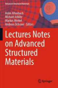 Lectures Notes on Advanced Structured Materials (Advanced Structured Materials)