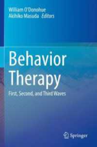 Behavior Therapy : First, Second, and Third Waves