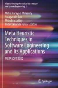 Meta Heuristic Techniques in Software Engineering and Its Applications : METASOFT 2022 (Artificial Intelligence-enhanced Software and Systems Engineering)