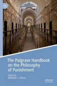 刑罰の哲学ハンドブック<br>The Palgrave Handbook on the Philosophy of Punishment (Palgrave Handbooks in the Philosophy of Law)