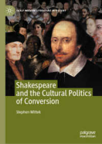 Shakespeare and the Cultural Politics of Conversion (Early Modern Literature in History) （2022）