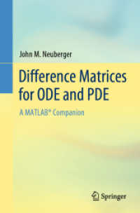 Difference Matrices for ODE and PDE : A MATLAB® Companion