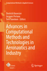 Advances in Computational Methods and Technologies in Aeronautics and Industry (Computational Methods in Applied Sciences)