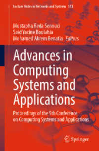 Advances in Computing Systems and Applications : Proceedings of the 5th Conference on Computing Systems and Applications (Lecture Notes in Networks and Systems)