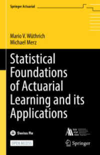 Statistical Foundations of Actuarial Learning and its Applications (Springer Actuarial)