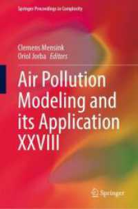 Air Pollution Modeling and its Application XXVIII (Springer Proceedings in Complexity)