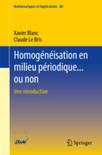 Homogénéisation en milieu périodique... ou non : Une introduction (Mathématiques et Applications)