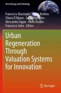 Urban Regeneration through Valuation Systems for Innovation (Green Energy and Technology)