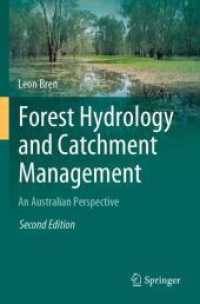 Forest Hydrology and Catchment Management : An Australian Perspective （2ND）