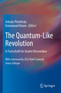 The Quantum-Like Revolution : A Festschrift for Andrei Khrennikov （2023）