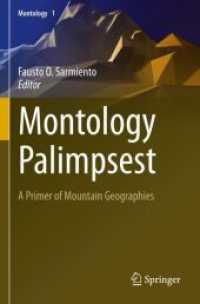 Montology Palimpsest : A Primer of Mountain Geographies (Montology)