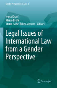 Legal Issues of International Law from a Gender Perspective (Gender Perspectives in Law)
