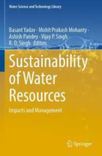 Sustainability of Water Resources : Impacts and Management (Water Science and Technology Library)