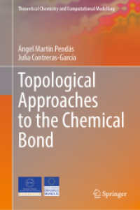 Topological Approaches to the Chemical Bond (Theoretical Chemistry and Computational Modelling)