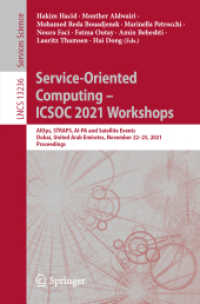 Service-Oriented Computing - ICSOC 2021 Workshops : AIOps, STRAPS, AI-PA and Satellite Events, Dubai, United Arab Emirates, November 22-25, 2021, Proceedings (Lecture Notes in Computer Science)