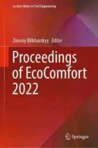 Proceedings of EcoComfort 2022 (Lecture Notes in Civil Engineering)
