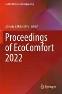 Proceedings of EcoComfort 2022 (Lecture Notes in Civil Engineering)