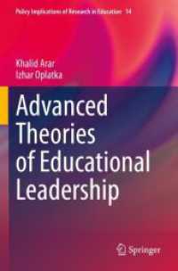 Advanced Theories of Educational Leadership (Policy Implications of Research in Education)