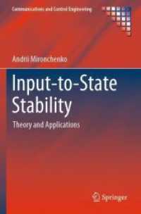 Input-to-State Stability : Theory and Applications (Communications and Control Engineering)