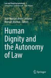 Human Dignity and the Autonomy of Law (Law and Visual Jurisprudence)