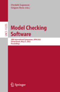 Model Checking Software : 28th International Symposium, SPIN 2022, Virtual Event, May 21, 2022, Proceedings (Lecture Notes in Computer Science)