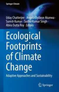 Ecological Footprints of Climate Change : Adaptive Approaches and Sustainability (Springer Climate)