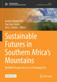Sustainable Futures in Southern Africa's Mountains : Multiple Perspectives on an Emerging City (Sustainable Development Goals Series)