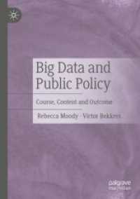 Big Data and Public Policy : Course, Content and Outcome