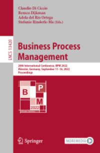 Business Process Management : 20th International Conference, BPM 2022, Münster, Germany, September 11-16, 2022, Proceedings (Lecture Notes in Computer Science)
