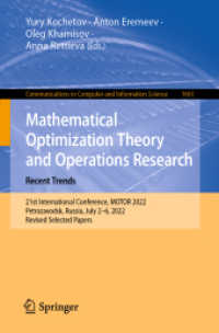 Mathematical Optimization Theory and Operations Research: Recent Trends : 21st International Conference, MOTOR 2022, Petrozavodsk, Russia, July 2-6, 2022, Revised Selected Papers (Communications in Computer and Information Science)