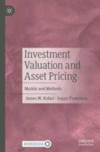 Investment Valuation and Asset Pricing : Models and Methods