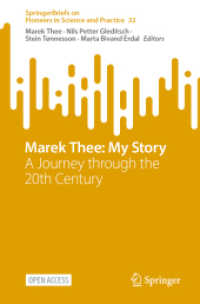 Marek Thee: My Story : A Journey through the 20th Century (Springerbriefs on Pioneers in Science and Practice)