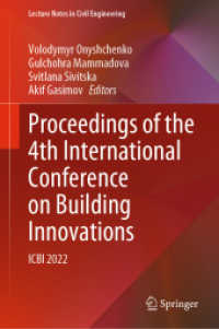 Proceedings of the 4th International Conference on Building Innovations : ICBI 2022 (Lecture Notes in Civil Engineering)