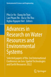 Advances in Research on Water Resources and Environmental Systems : Selected papers of the 2nd International Conference on Geo-Spatial Technologies and Earth Resources 2022 (Environmental Science and Engineering)