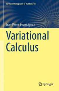 Variational Calculus (Springer Monographs in Mathematics)