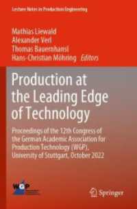 Production at the Leading Edge of Technology : Proceedings of the 12th Congress of the German Academic Association for Production Technology (WGP), University of Stuttgart, October 2022 (Lecture Notes in Production Engineering)