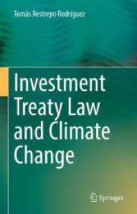 Investment Treaty Law and Climate Change （2022）