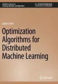 Optimization Algorithms for Distributed Machine Learning (Synthesis Lectures on Learning, Networks, and Algorithms)