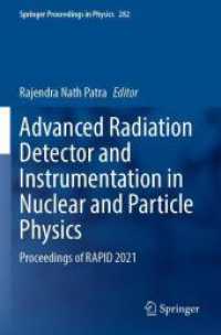 Advanced Radiation Detector and Instrumentation in Nuclear and Particle Physics : Proceedings of RAPID 2021 (Springer Proceedings in Physics)