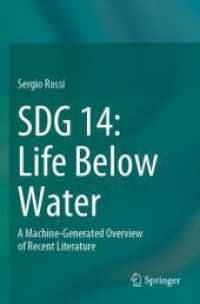 SDG 14: Life below Water : A Machine-Generated Overview of Recent Literature