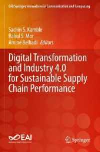 Digital Transformation and Industry 4.0 for Sustainable Supply Chain Performance (Eai/springer Innovations in Communication and Computing)