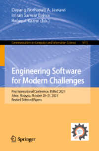 Engineering Software for Modern Challenges : First International Conference, ESMoC 2021, Johor, Malaysia, October 20-21, 2021, Revised Selected Papers (Communications in Computer and Information Science)