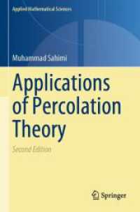 Applications of Percolation Theory (Applied Mathematical Sciences) （2ND）