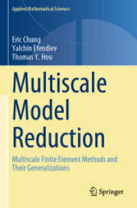 Multiscale Model Reduction : Multiscale Finite Element Methods and Their Generalizations (Applied Mathematical Sciences) （2023）