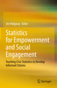 Statistics for Empowerment and Social Engagement : Teaching Civic Statistics to Develop Informed Citizens