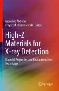 High-Z Materials for X-ray Detection : Material Properties and Characterization Techniques